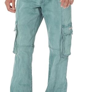 Hudson Jeans Men's Teal Cargo Pants